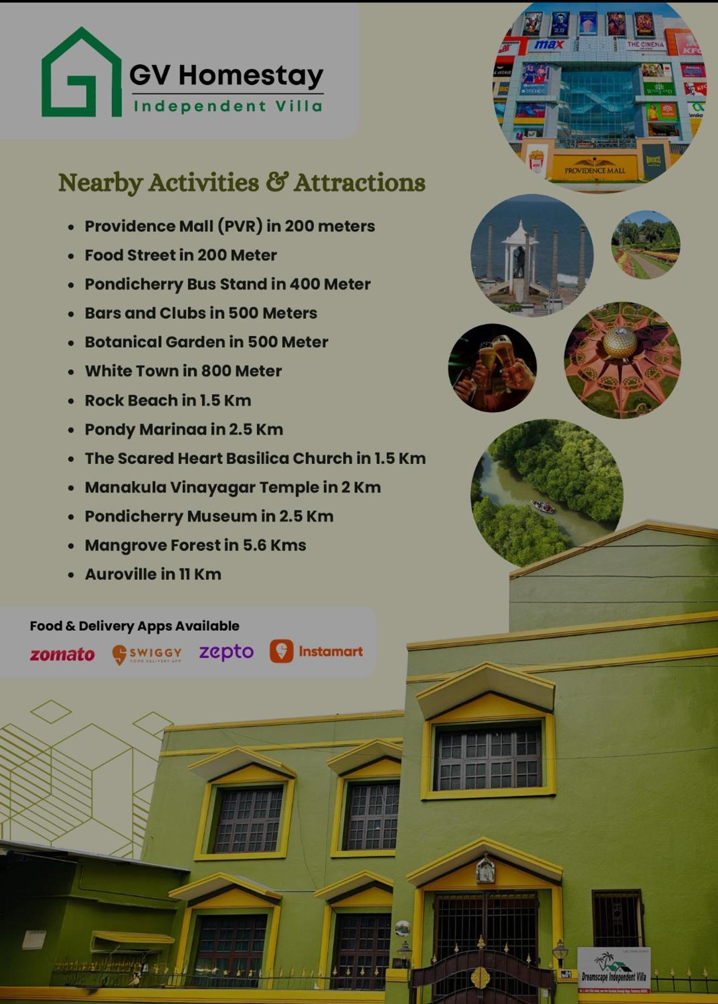 Gv Homes Independent Villa Puducherry Buitenkant foto